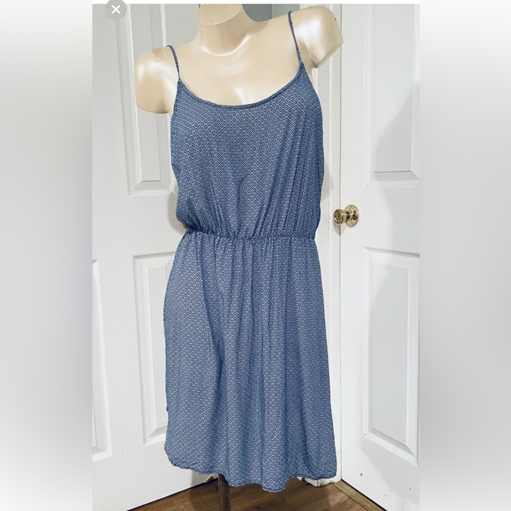 Old Navy Print Fit & Flare Sundress Dress